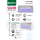 เครื่องดักแมลง Gleecon ุรุ่น GA30 วัสดุโลหะเคลือบสีฝุ่น รุ่นกาว